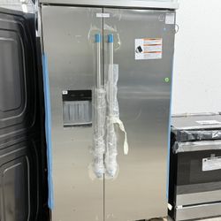 42” WIDE JENN AIR REFRIGERATOR 