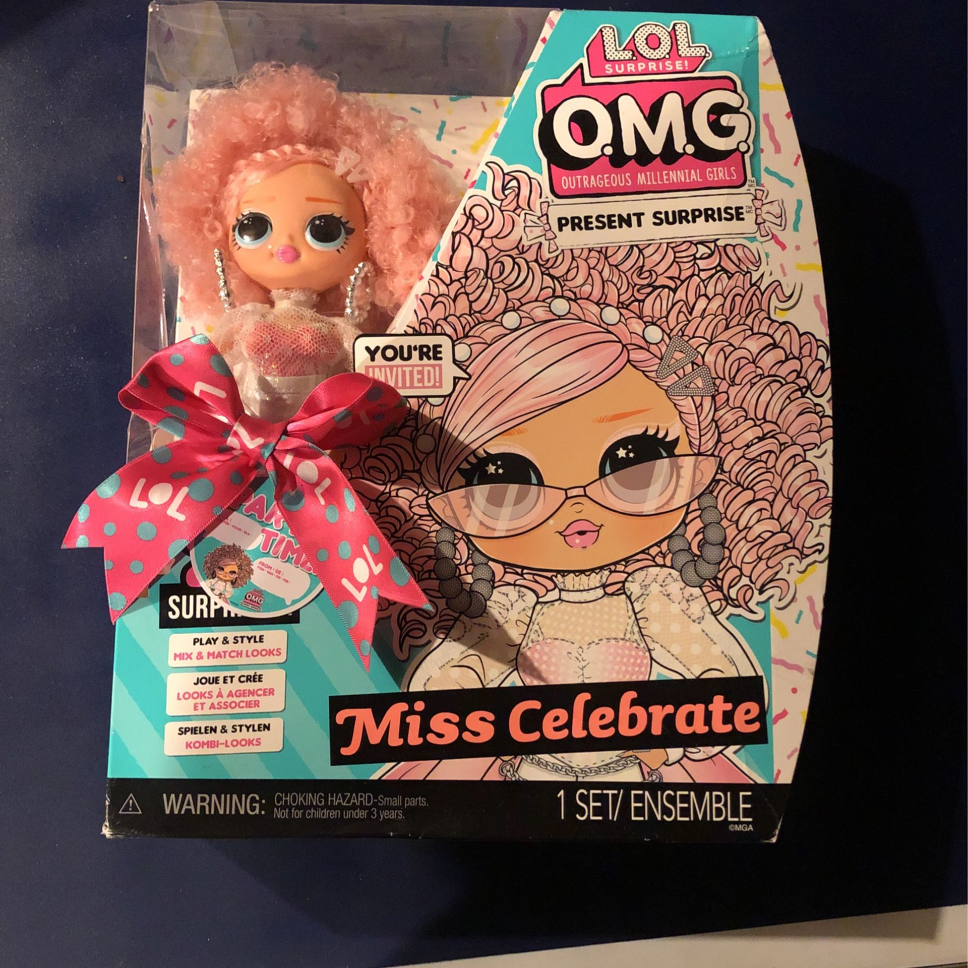  LOL Doll Present Surprise Series 2 Miss Celebrate Doll 