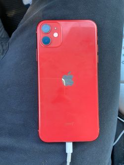 IPhone 11 RED 128GB UNLOCKED APPLE CARE+