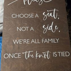 Wedding Sign