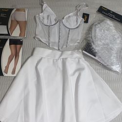 All White Angel Costume 🖤