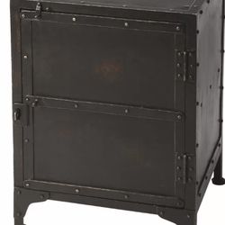 Restoration Industrial Hardware Tool Chest Nightstand Accent Chair Chest