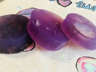 Handmade lavender oatmeal soap