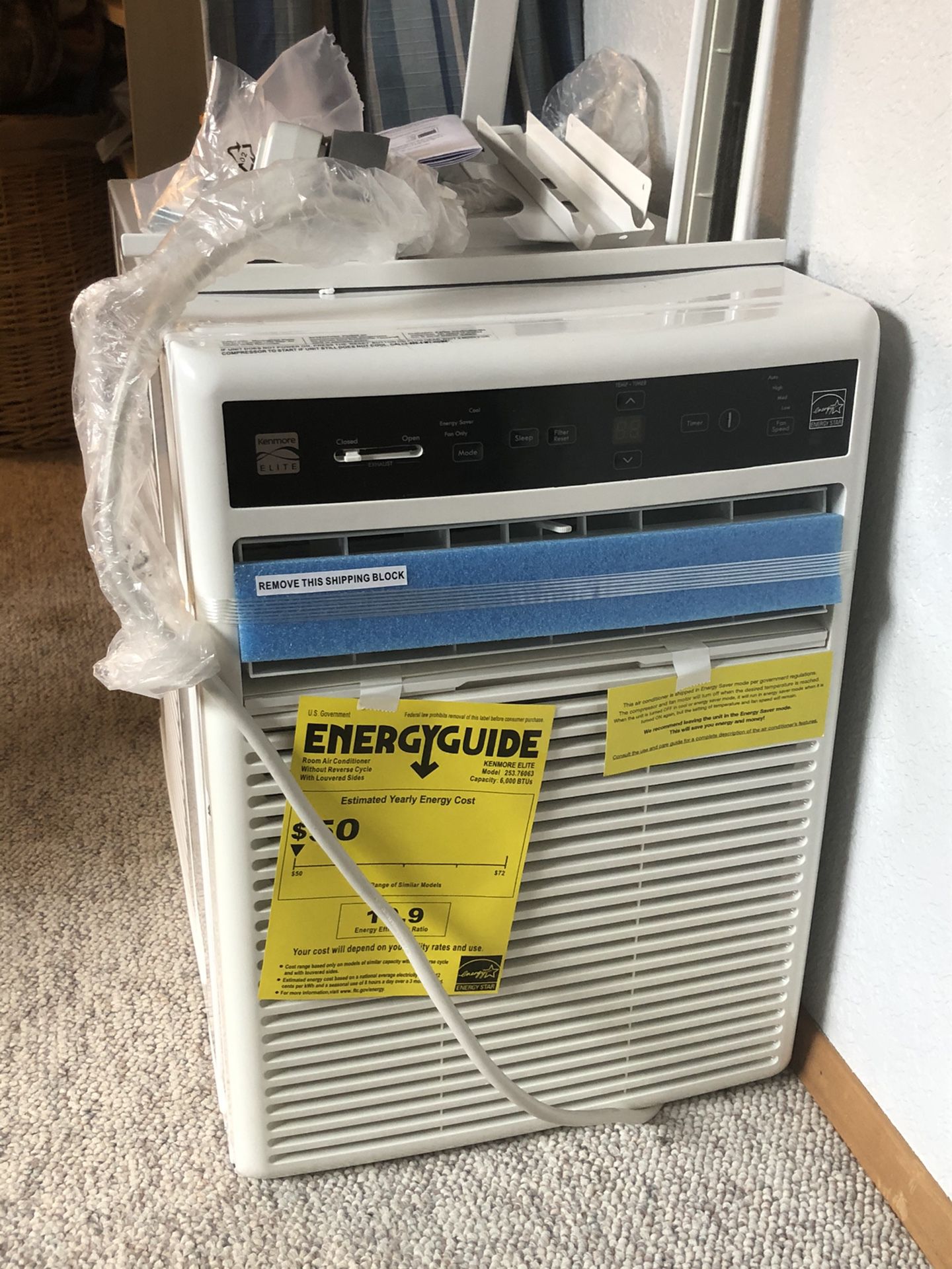 Kenmore Elite Air Conditioner 6,000 BTU