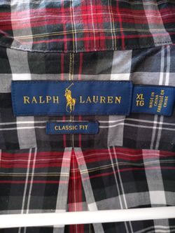 Ralph Lauren Button Up Size XL