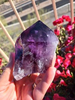 New 7.6 oz /216Gram Raw Natural Amethyst Crystal