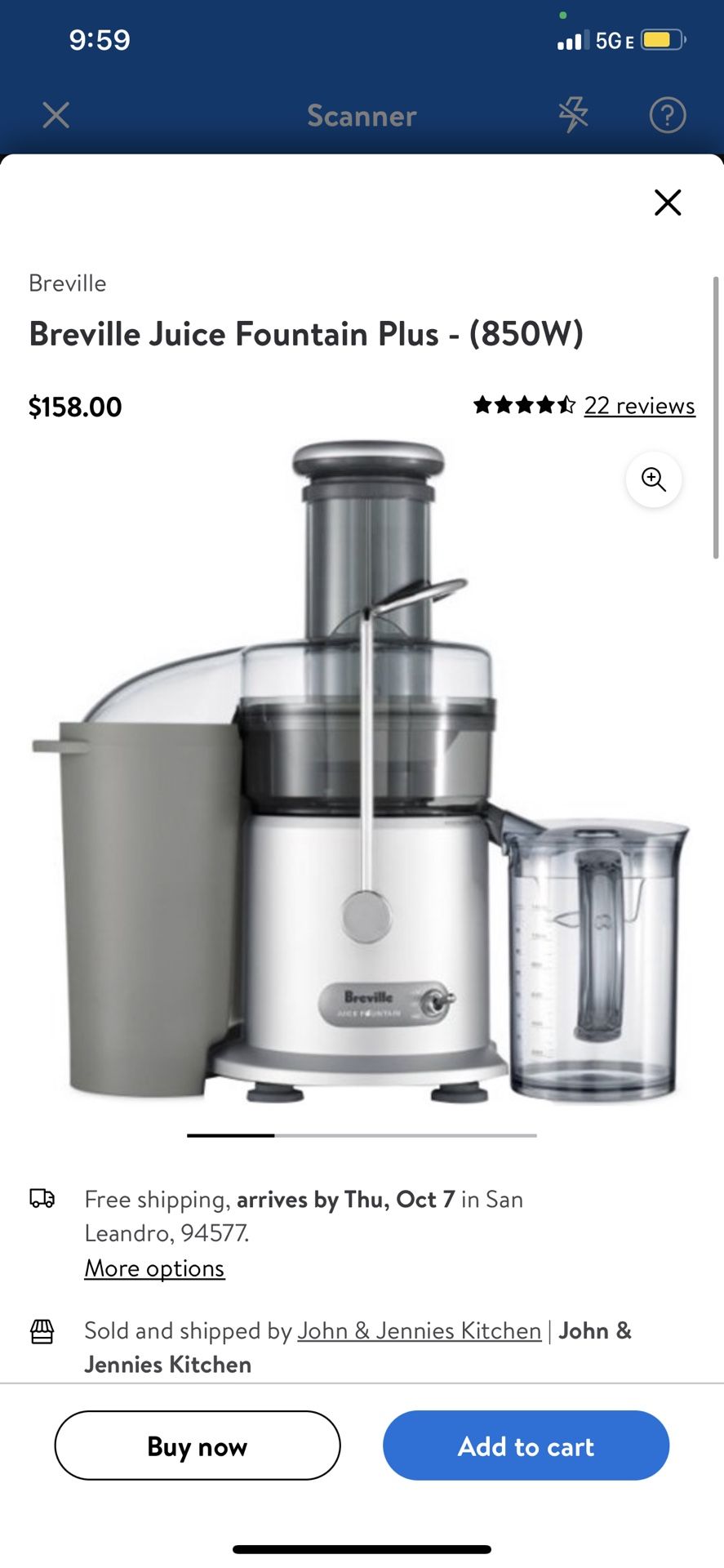 Brand New Breville Juice Fountain Plus