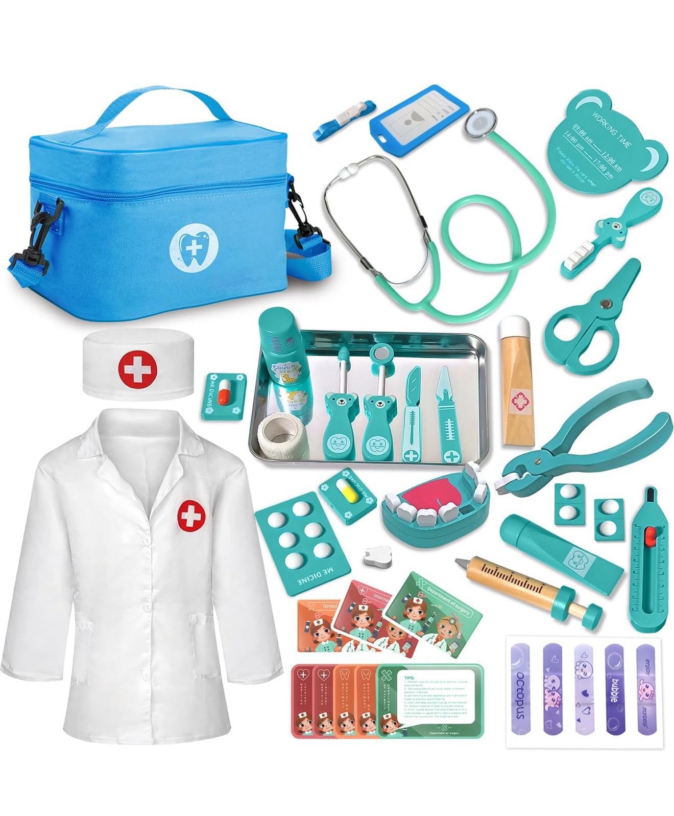 Doctor Kit for Toddlers 3-5