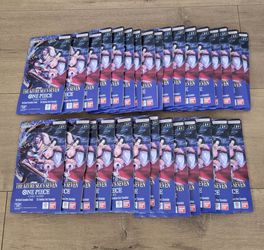 One Piece Card Game The Azure Sea's Seven Sleeved Booster Pack OP-14