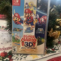 Nintendo Switch super Mario 3D All ⭐️ Stars 
