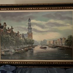 Large Oil Painting 