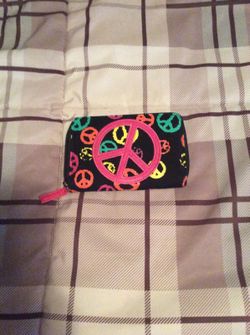 Multicolor wallet zipper