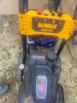 Dewalt power washer
