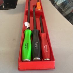 Snap On Prie Bars Set On Diferent Colors New 8”,12”,18”,24” 