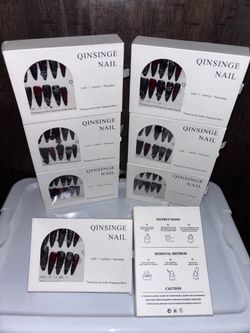 QINSINGE Press-On Nails