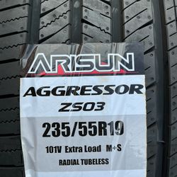 235 55 19 Arisun aggressor 