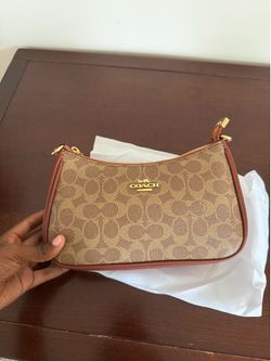 Brown coach teri bag