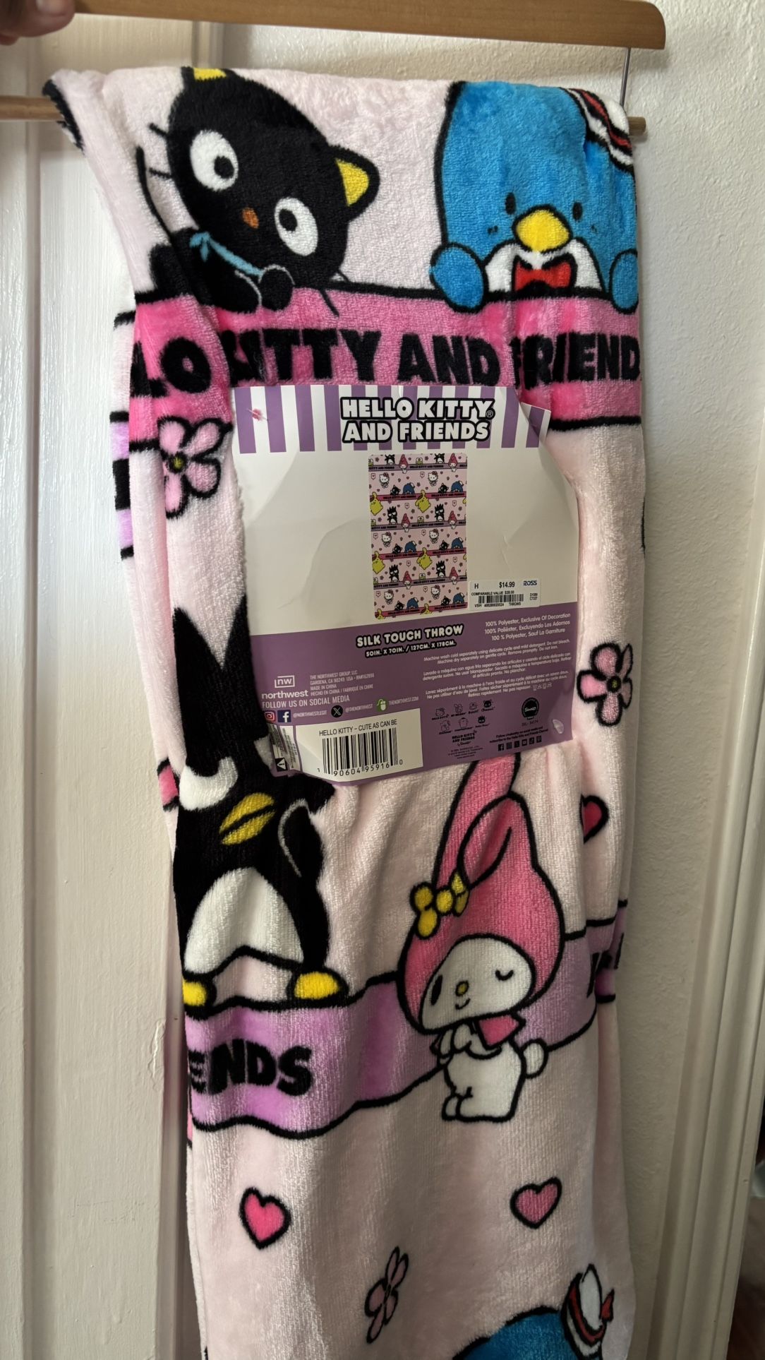 Hello Kitty And Friends Spring Blanket