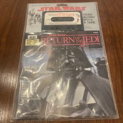 Star Wars Return Of The Jedi Read Along Book And Cassette 