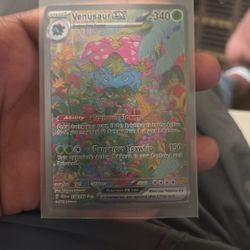 VenusaurEX Pokemon Card 