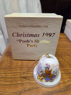 Disney Christmas bell ornaments