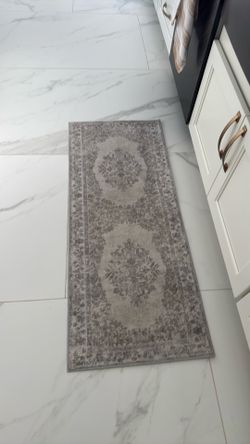 Hallway and door mat