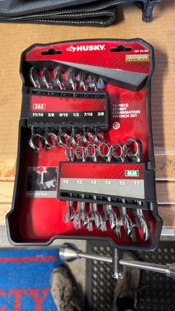 Husky 12 pc wrench set
