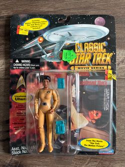 Title: Vintage 1995 Playmates Star Trek Lieutenant Uhura Action Figure (New/Sealed)