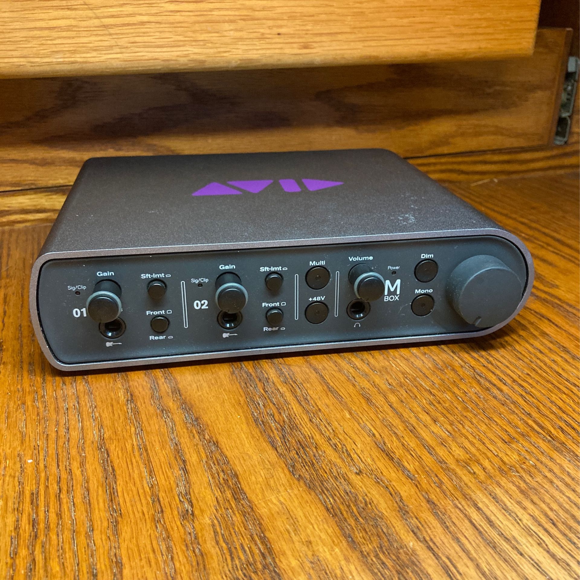 Avid M Box USB Audio Interface