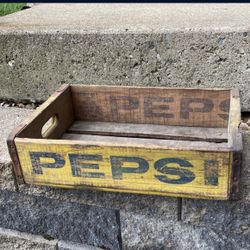 ANTIQUE PePsi Wood Crate ñ Monroeville 