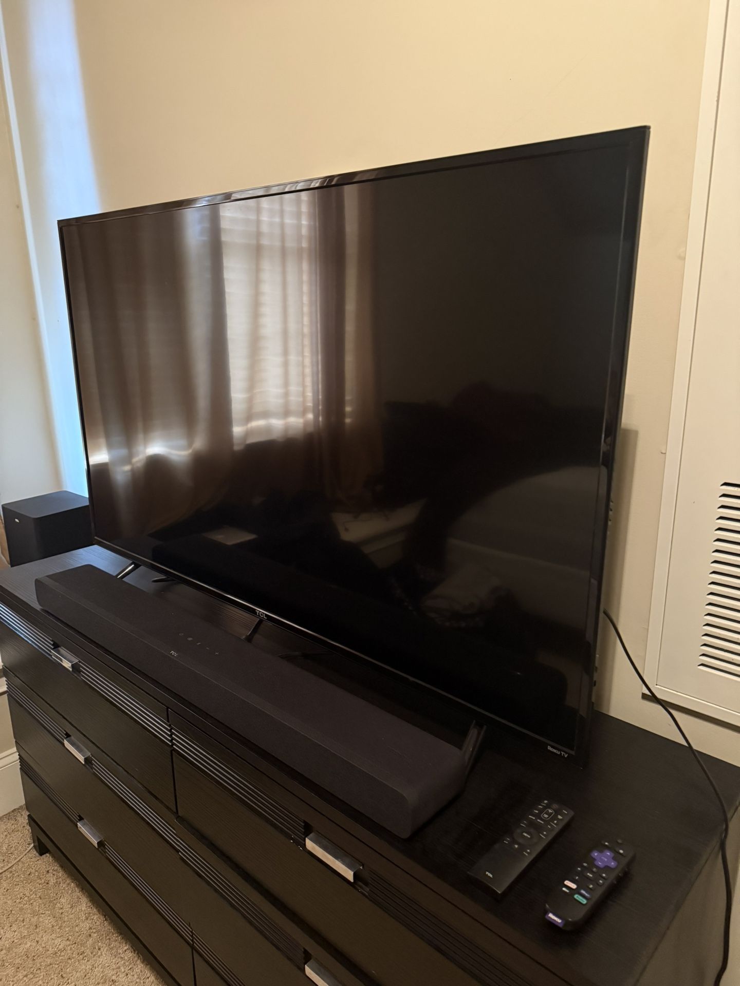 TCL 55” 4K UHD HDR SMART TV