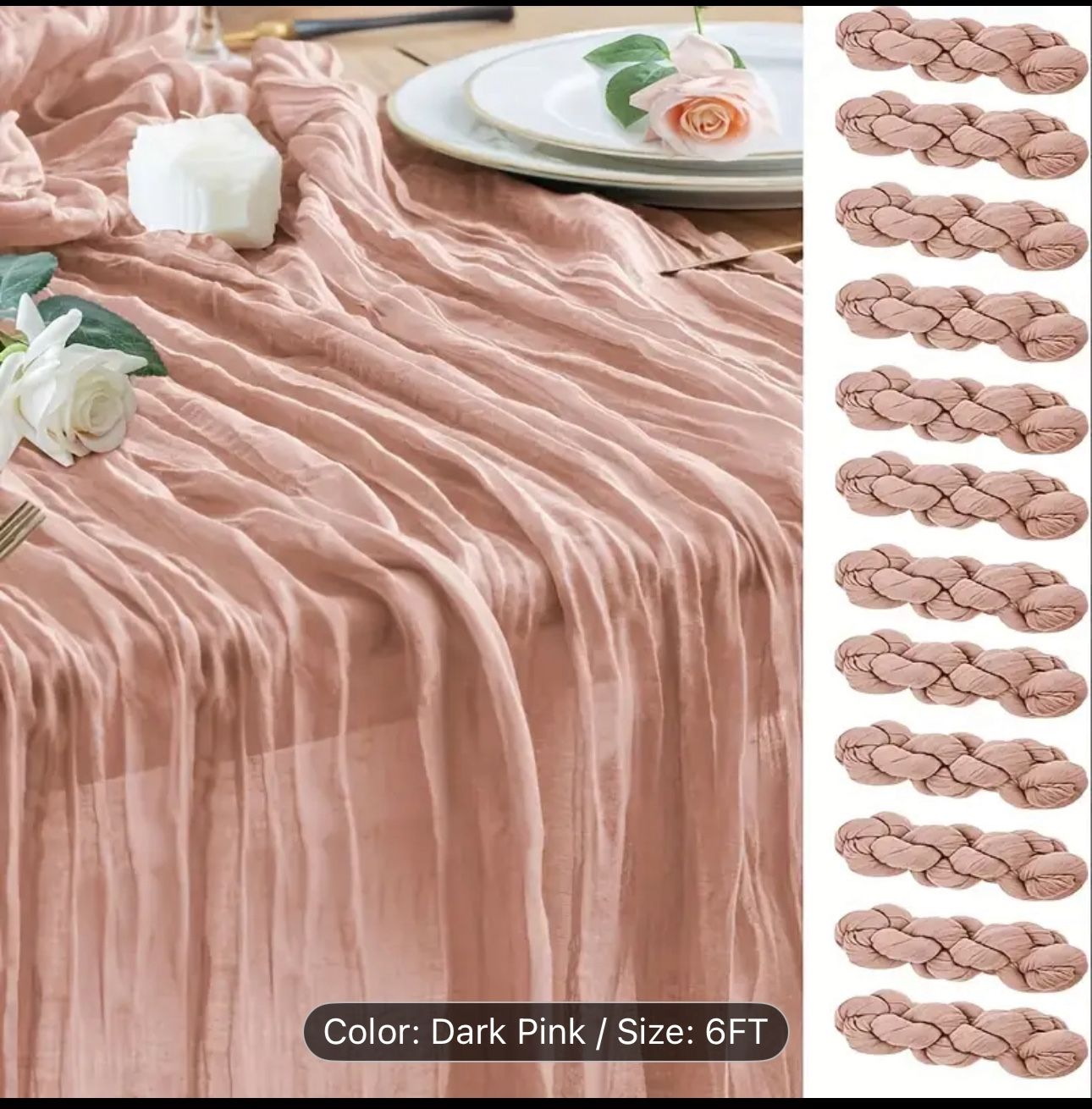 24pc Bohemian Tablecloths