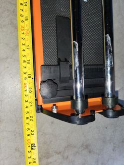 Manual Tile Cutter, 17 Inch Professional Ceramic Tile Cutter with Durable & Sharp Tungsten Carbide Cutting Wheel, Tile Cutter Tools for Cutting Porcel