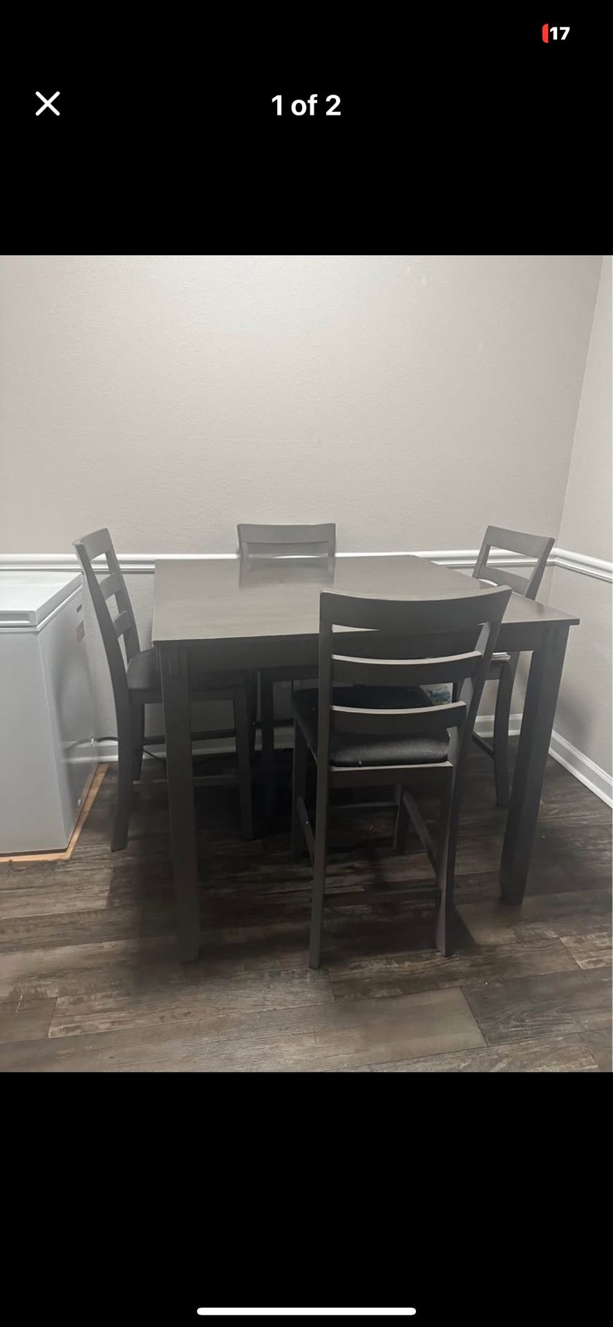 Grey Dining Table