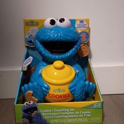 Sesame St. Cookie jar