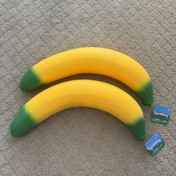 Squeeezy Banana Lot Of 2 