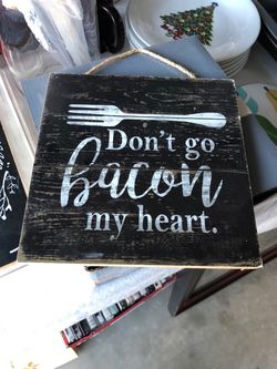 Wood Sign