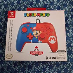 Super Mario wired Pro Controller