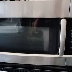 Stainless Steel.   Over The Range microwave 