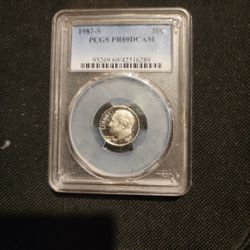 1987 -S Dime 
