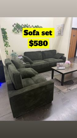 2 pcs sofa set / brand new inbox