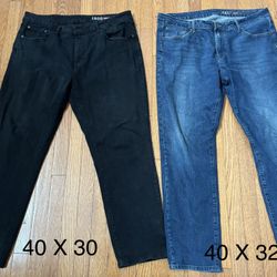 Men’s Jeans(2)-Size 40X30 & 40X32