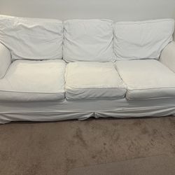 *Moving Sale!* White Restoration Hardware Sofa