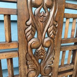 Indonesian Teak Emperor Chairs