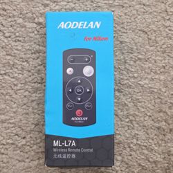 New AODELAN Camera Wireless Shutter Release Remote Control for Nikon COOLPIX P1000 P950 B600 A1000 Z50 Z30 Z fc, Replaces Nikon ML-L7