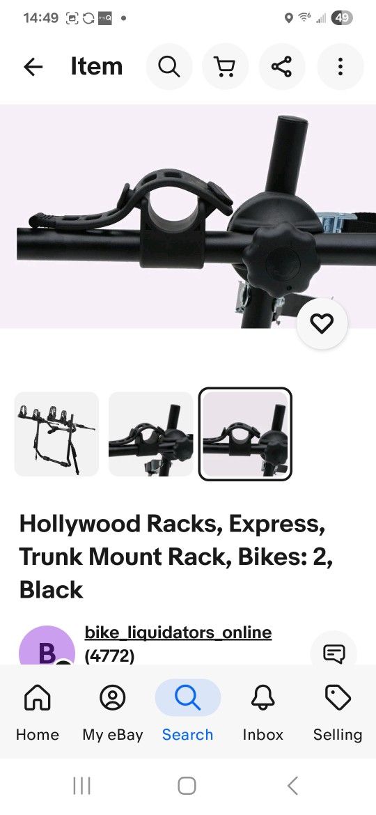 Hollywood 3 Bike Carrier