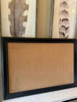 Framed Cork-board (28 x 40in)