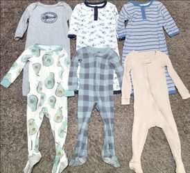 Baby Boy PJ'S Size 12 Months