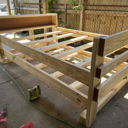 Se Hacen Estructuras Camas Literas de Madera Solidas / I Make Bed Frames Bunk Beds
