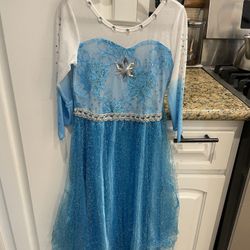 Frozen Elsa Costume Dress 